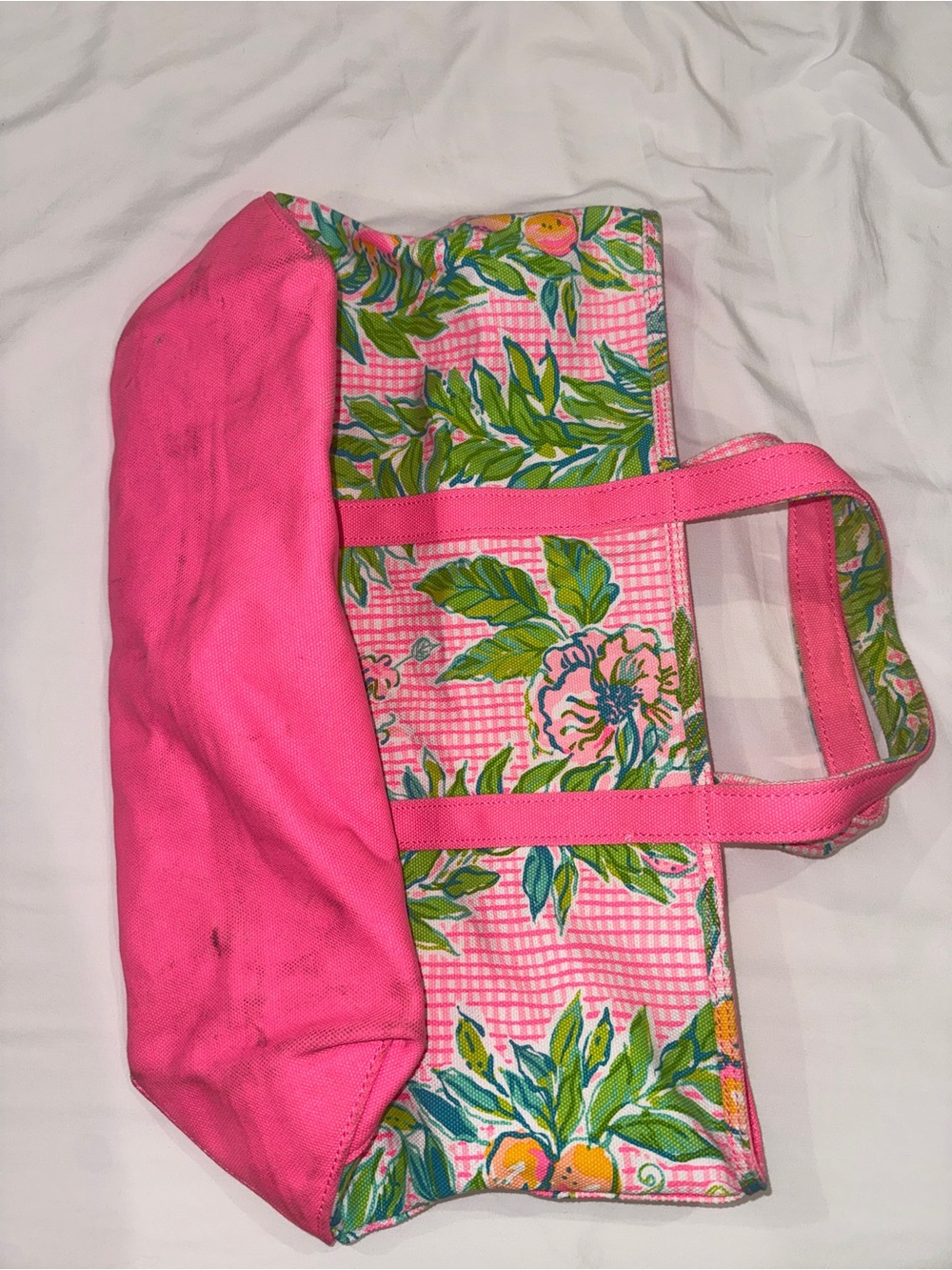 Don’t Stop Beleafing Lilly Pulitzer canvas Beach Tote